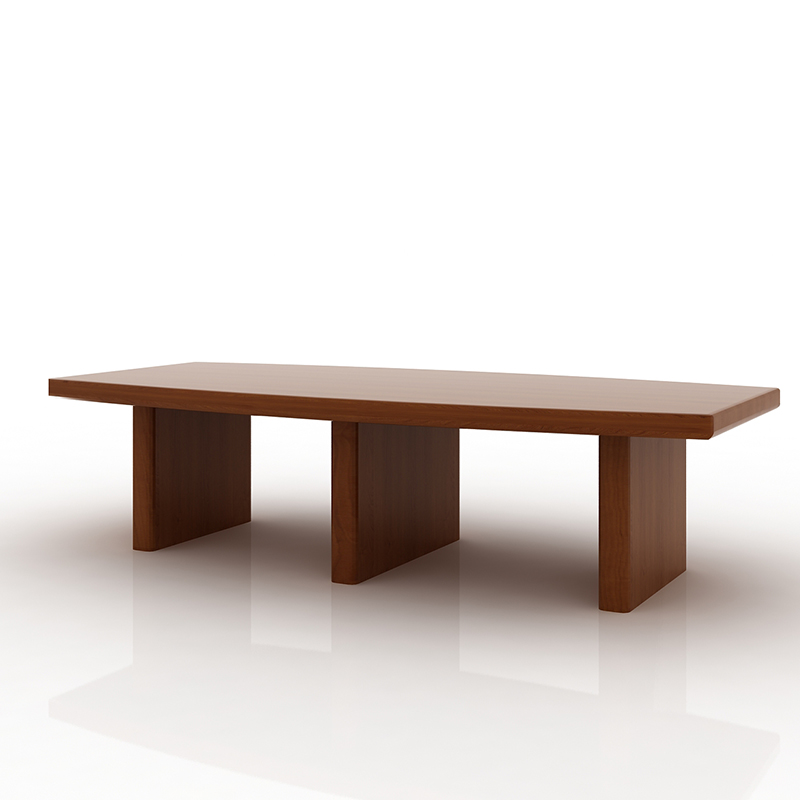 百利 办公家具大型中型小型会议桌长桌实木条形桌会议室油漆会议