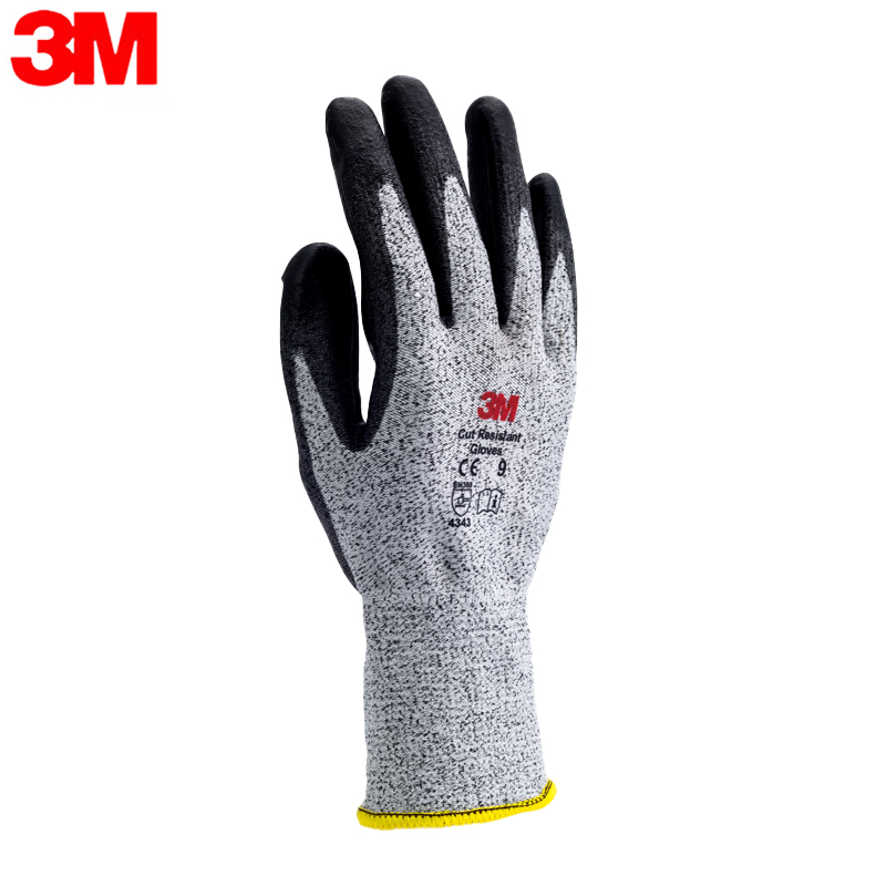 3m cg-cre 防切割手套 l2三级防割型 灰白杂色 l 1双